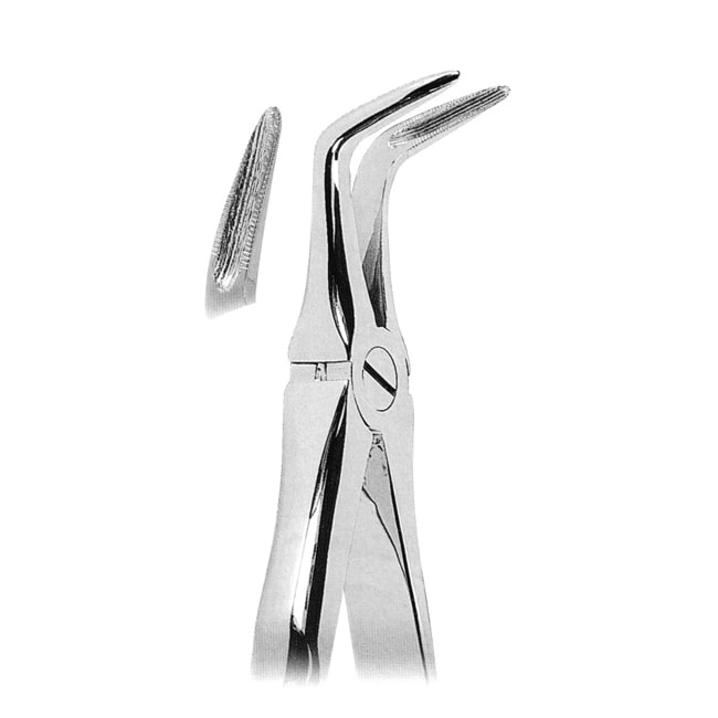 Extracting Forceps with Anatomically Shaped Handle Extracting Forceps with Anatomically Shaped Handle