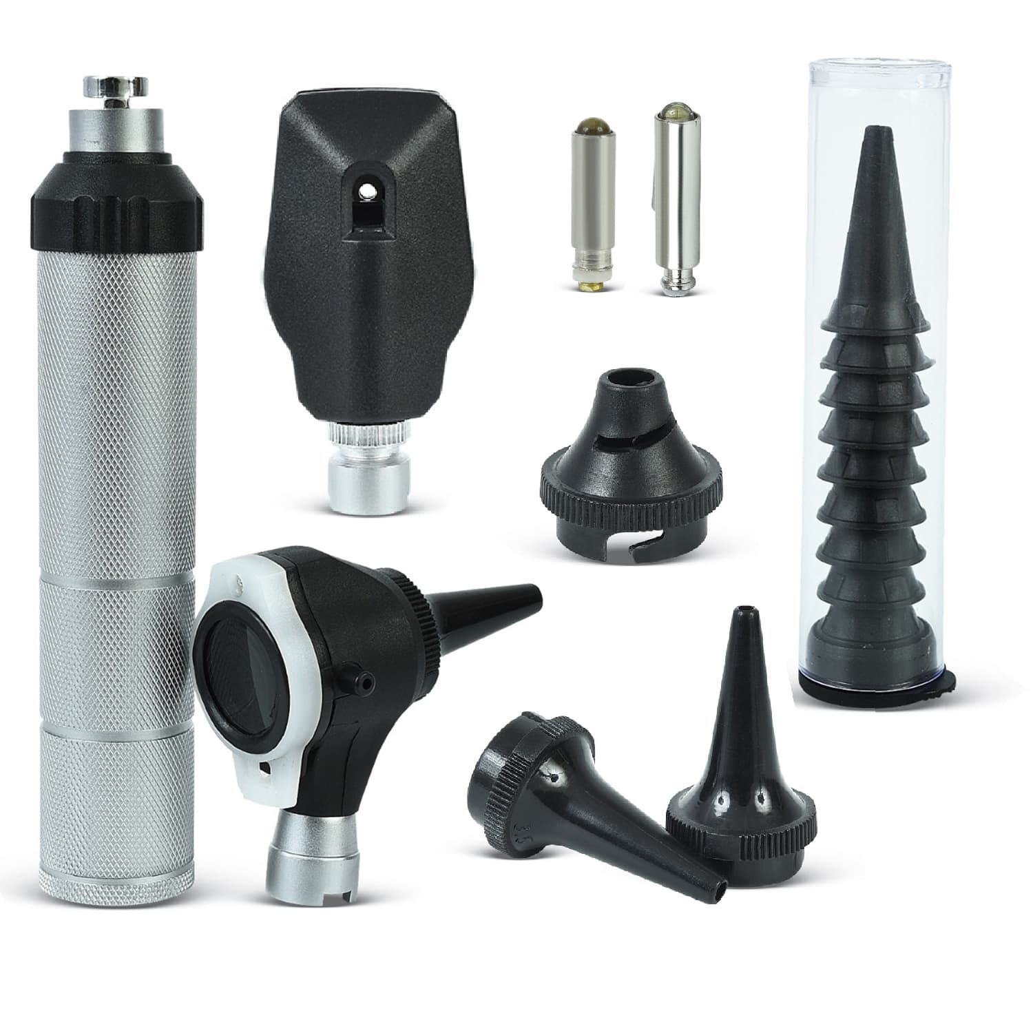 01-conventional Conventional Otoscope & Ophthalmoscope Set - Image 1