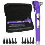 Fiber Optic Mini Otoscope Purple