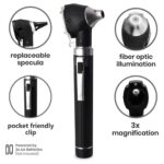 Fiber Optic Otoscope Black - Image 3