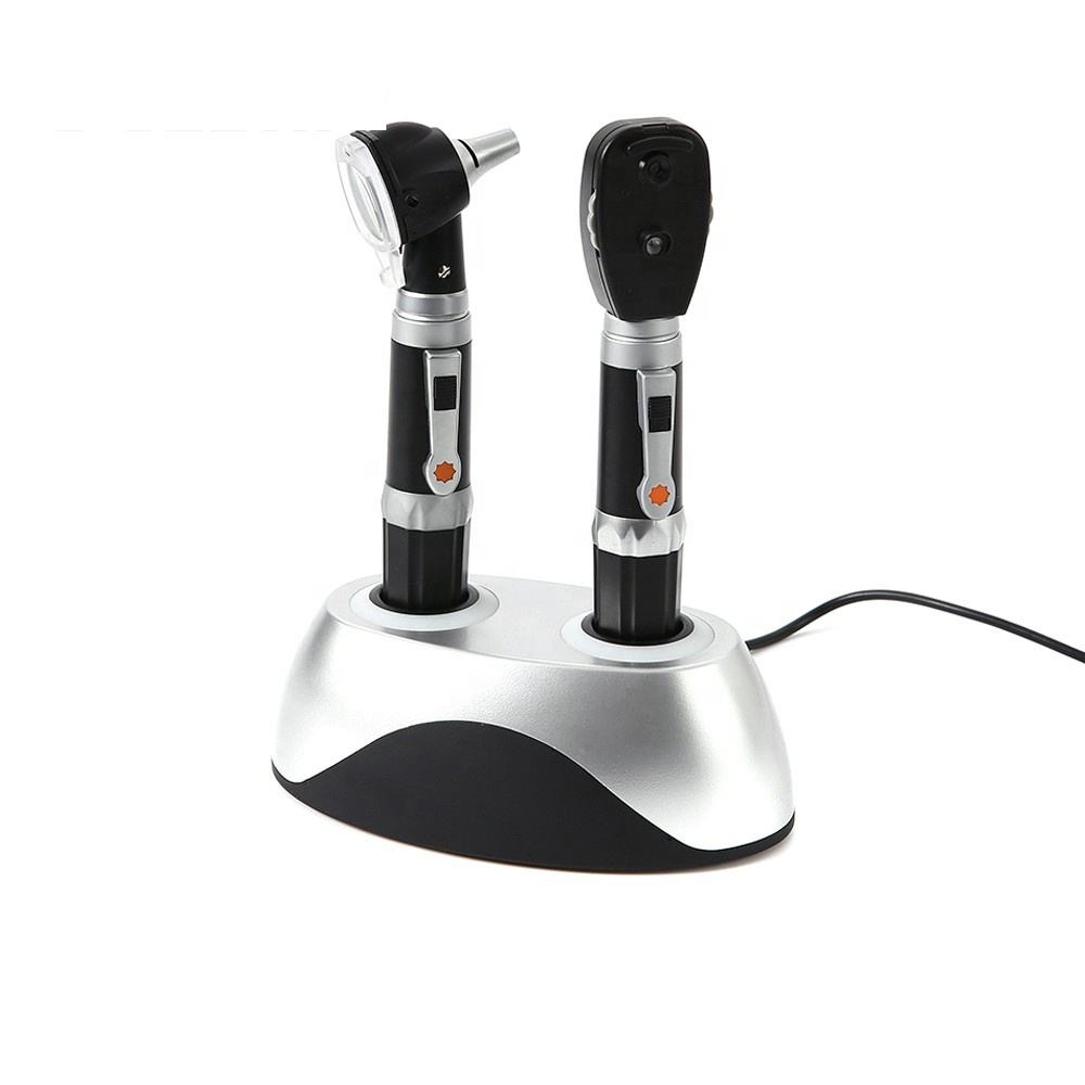 Hb9afb8b34d554512a3c6c58b3a34e717F Professional Otoscope & Ophthalmoscope Diagnostic Set - Image 1